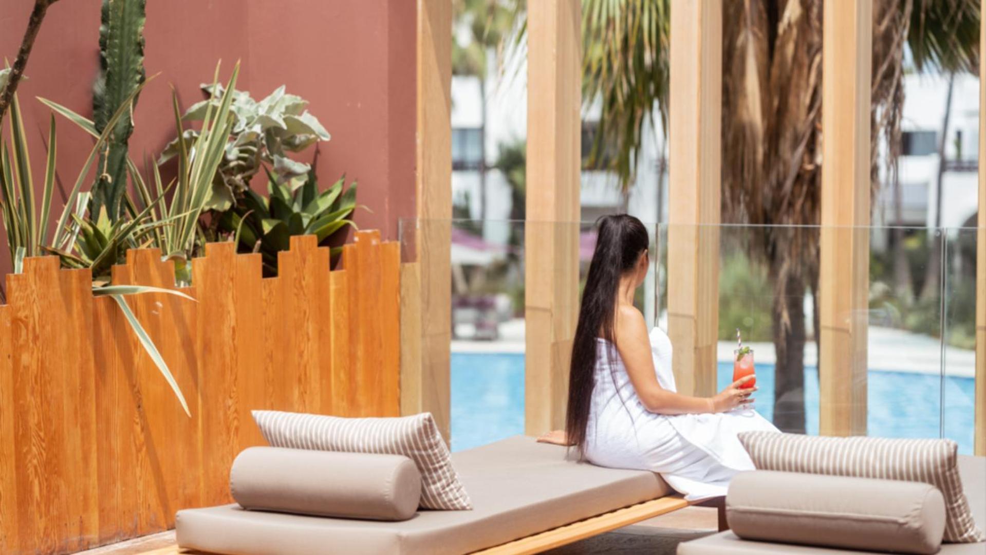 Pullman Mazagan Royal Golf&Spa El Jadida Bagian luar foto The pool at the hotel