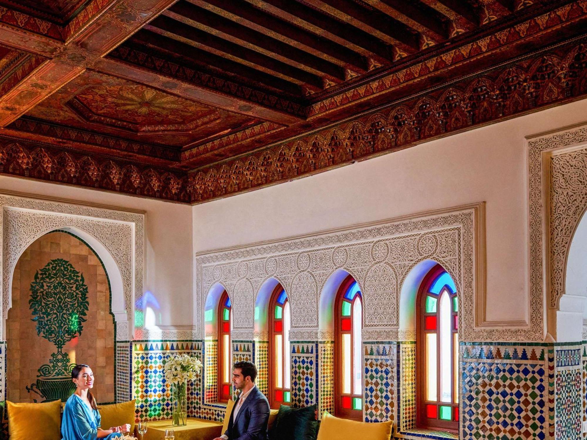 Pullman Mazagan Royal Golf&Spa El Jadida Bagian luar foto The lobby of the hotel